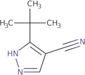 3-(tert-Butyl)pyrazole-4-carbonitrile