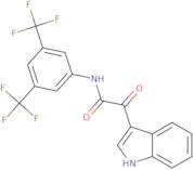 N-(3,5-Bis(trifluoromethyl)phenyl)-2-indol-3-yl-2-oxoethanamide