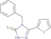 4-benzyl-5-(2-thienyl)-1,2,4-triazole-3-thiol