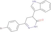 3-(4-bromophenyl)-5-indol-3-yl-1H,4H,5H-1,2-diazin-6-one