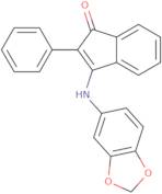 3-(Benzo[3,4-d]1,3-dioxolen-5-ylamino)-2-phenylinden-1-one