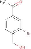 1-[3-Bromo-4-(hydroxymethyl)phenyl]ethan-1-one