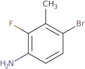 4-Bromo- 2- fluoro- 3- methylaniline