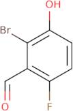 2-Bromo-6-fluoro-3-hydroxy-benzaldehyde