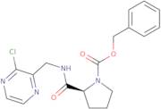 Benzyl-(S)-2-(((3-chloropyrazin-2-yl)methyl)carbamoyl)pyrrolidine-1-carboxylate