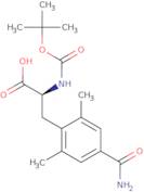 (S)-2-((tert-Butoxycarbonyl)amino)-3-(4-carbamoyl-2,6-dimethylphenyl)propanoic acid