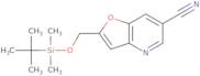 2-((tert-Butyldimethylsilyloxy)methyl)furo[3,2-b]pyridine-6-carbonitrile