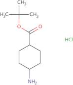 tert-Butyl (1r,4r)-4-aminocyclohexane-1-carboxylate hydrochloride