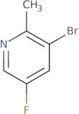 3-Bromo-5-fluoro-2-methylpyridine