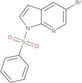 5-Bromo- 1- (phenylsulfonyl) - 1H- Pyrrolo[2, 3- b] pyridine