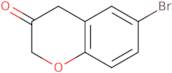 6-Bromo-3,4-dihydro-2H-1-benzopyran-3-one