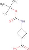 3-((tert-Butoxycarbonyl)amino)cyclobutanecarboxylic acid