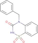 4-Benzyl-2H-1,2,4-benzothiadiazin-3(4H)-on-1,1-dioxide