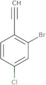 2-Bromo-4-chloro-1-ethynylbenzene