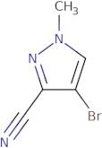 4-Bromo-1-methyl-1H-pyrazole-3-carbonitrile