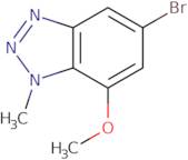 5-Bromo-7-methoxy-1-methylbenzotriazole