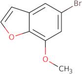 5-Bromo-7-methoxybenzofuran