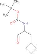 tert-Butyl N-(1-cyclobutyl-3-oxopropan-2-yl)carbamate