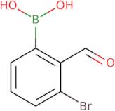 (3-Bromo-2-formylphenyl)boronic acid