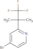 4-Bromo-2-(1,1,1-trifluoro-2-methylpropan-2-yl)pyridine