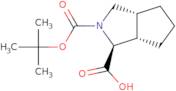 (1S,3Ar,6aS)-2-(tert-Butoxycarbonyl)octahydrocyclopenta[c]pyrrole-1-carboxylic acid