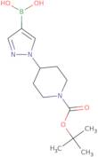 1-(1-BOC-Piperidino)pyrazole-4-boronic acid