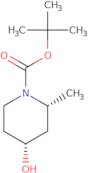 (2R,4R)-1-Boc-2-methyl-4-hydroxypiperidine