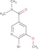 6-Bromo-5-methoxy-N,N-dimethylnicotinamide