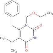 6-Benzyl-1-(ethoxymethyl)-5-propan-2-ylpyrimidine-2,4-dione