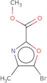 5-Bromo-4-methyl-1,3-oxazole-2-carboxylate methyl