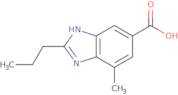 1H-Benzimidazole-4-methyl-2-propyl-6-carboxylic acid