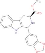 (1R,3S)-1-(1,3-Benzodioxol-5-yl)-2,3,4,9-tetrahydro-1H-pyrido[3,4-b]indole-3-carboxylic acid methy…