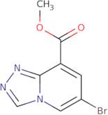 6-Bromo-[1,2,4]triazolo[4,3-a]pyridine-8-carboxylic acid methyl ester