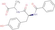 N-(N-Benzoyl-L-tyrosyl)-L-alanine