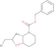 (3aS*,7aS*)-Benzyl 2-(bromomethyl)hexahydrofuro[3,2-b]pyridine-4(2H)-carboxylate