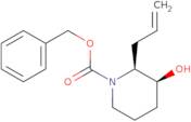 (2S*,3S*)-Benzyl 2-allyl-3-hydroxy-1-piperidinecarboxylate