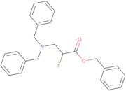 Benzyl 3-N,N-dibenzylamino-2-fluoropropanoate