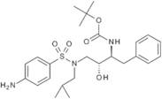 [(1S,2R)-1-Benzyl-2-hydroxy-3-[isobutyl-[(4-aminophenyl)sulfonyl]amino]propyl]carbamic acid tert...