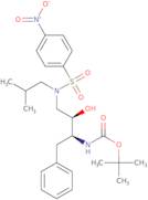 [(1S,2R)-1-Benzyl-2-hydroxy-3-[isobutyl[(4-nitro-phenyl)sulfonyl)]amino]propyl]-carbamic acid tert-butyl ester