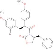 (S)-4-Benzyl-3-[(S)-3-(2-bromo-4-methoxyphenyl)-2-(4-methoxyphenyl)propanoyl]-2-oxazolidinone