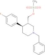 trans 1-Benzyl-4-(4-fluorophenyl)-3-methylsulfonatepiperidine