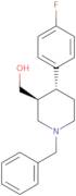 trans 1-Benzyl-4-(4-fluorophenyl)-3-piperidinemethanol