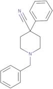 1-Benzyl-4-cyano-4-phenylpiperidine