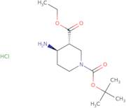 trans-1-Boc-4-amino-piperidine-3-carboxylic acid ethyl ester hydrochloride