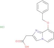 2-(8-(Benzyloxy)imidazo[1,2-a]pyridin-2-yl)acetic acid hydrochloride