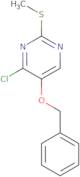 5-(Benzyloxy)-4-chloro-2-(methylthio)-pyrimidine