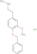 4-Benzyloxy-3-methoxy-N-methylphenethylamine hydrochloride