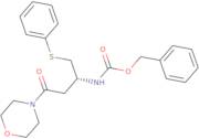 N-Benzyloxycarbonyl-4-[(3R)-3-amino-1-oxo-4-(phenylthio)butyl]morpholine