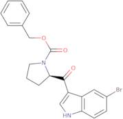 R-3-(N-Benzyloxycarbonylpyrrolidin-2-ylcarbonyl)-5-bromo-1H-indole