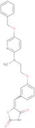 5-{4-[2-[(5-Benzyloxypyridin-2-yl)methylamino]ethoxy]benzylidine}thiazolidine-2,4-dione